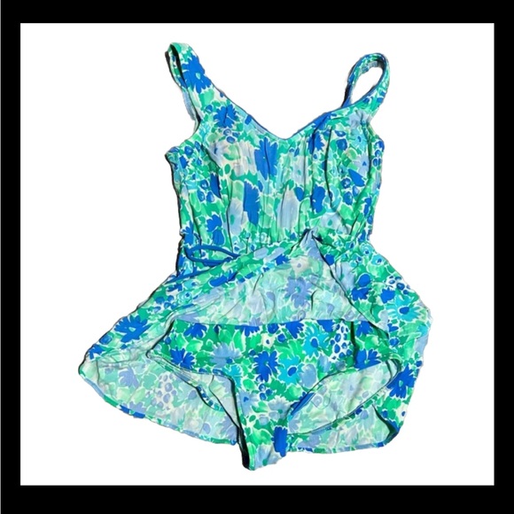 ❤️3/$15❤️Vintage SeaWaves Swim Dress Size 10 - Picture 2 of 5